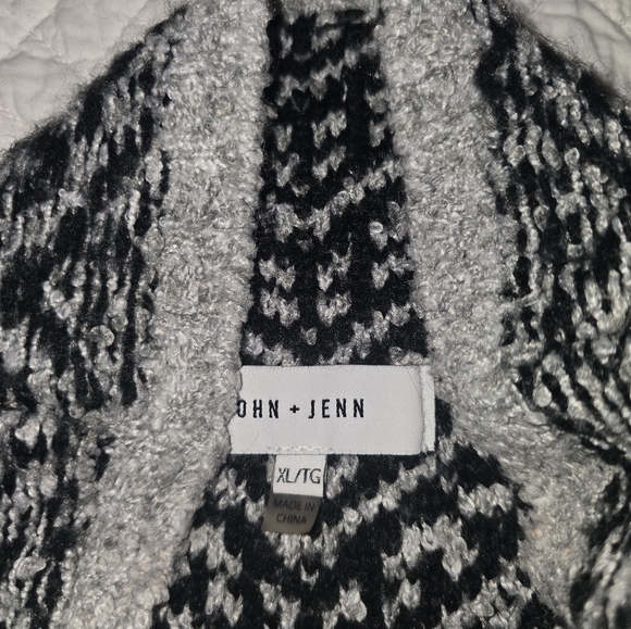 John + Jenn Oversized Mockneck Sweater Women's Size XL - Picture 11 of 11